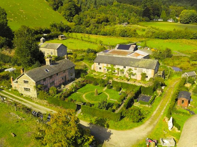 Cabins (Llanidloes Powys, Wales, United Kingdom)