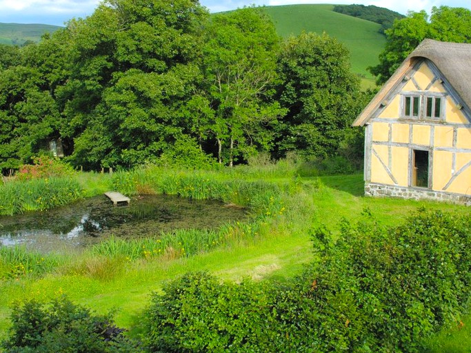 Cabins (Llanidloes Powys, Wales, United Kingdom)