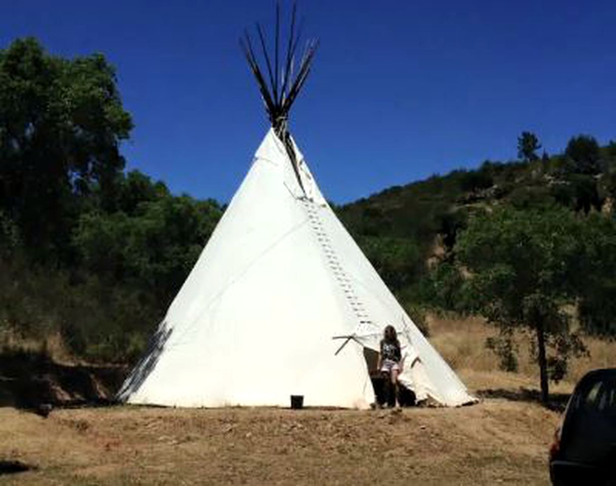 Fabulous Tipi Rental at an Eco-Friendly Glamping Resort in the Countryside near Grândola, Portugal