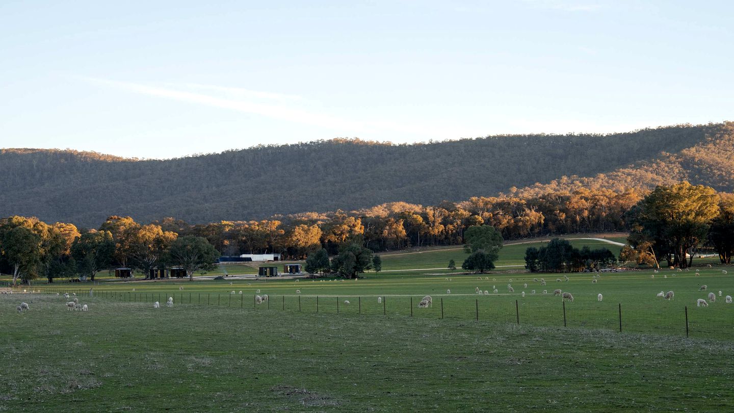 Peaceful Farmstay Tiny House Surrounded by Wildlife near Pyrenees Wineries, Victoria