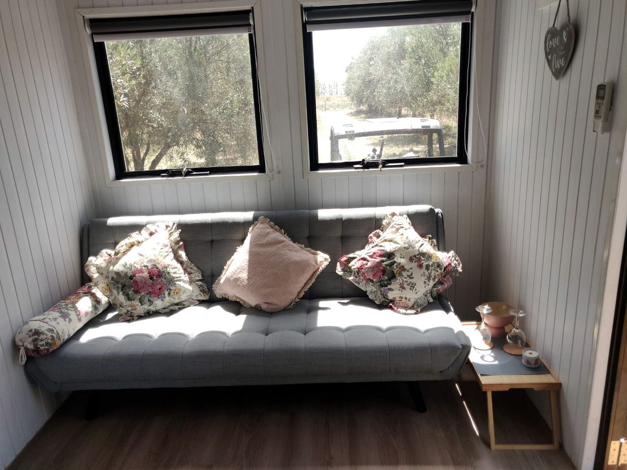 Cozy Living in Lake Boga: Tiny House Paradise with Farm Animal Companions