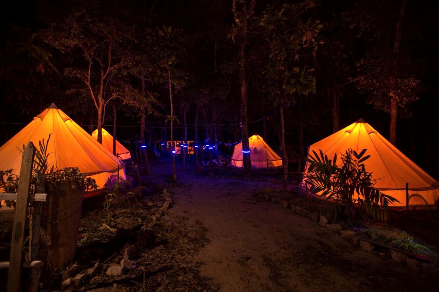 Luxury Glamping Tent with Stunning Beach Views on Koh Rong Samloem, Cambodia