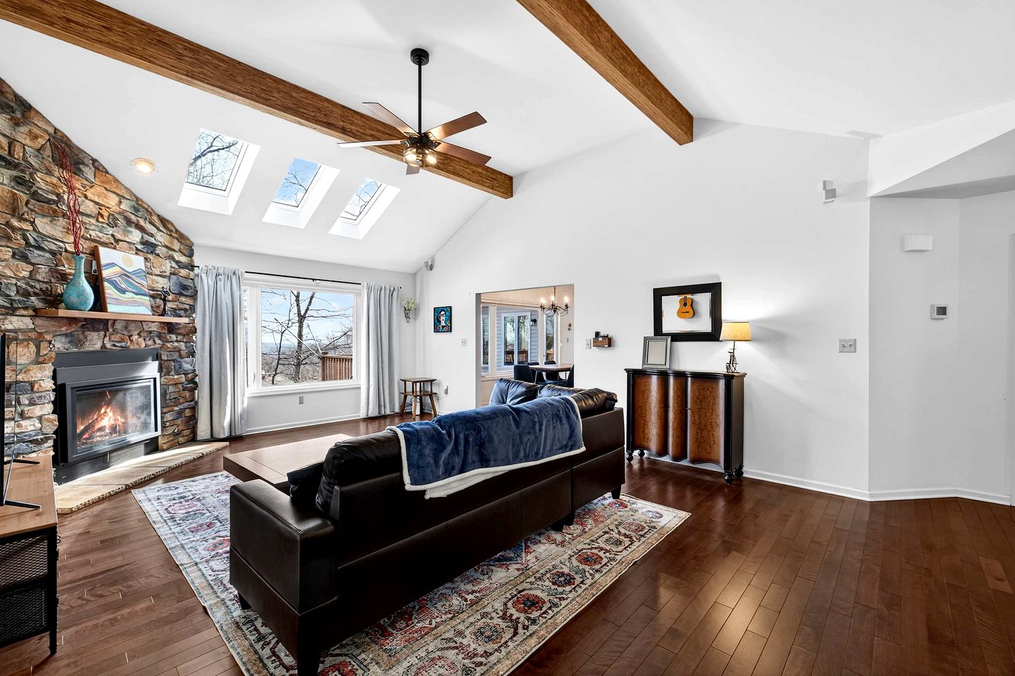 Stunning Hedgesville Mountain Home with Fire Pit & Screened Porch Near Hedgesville, WV