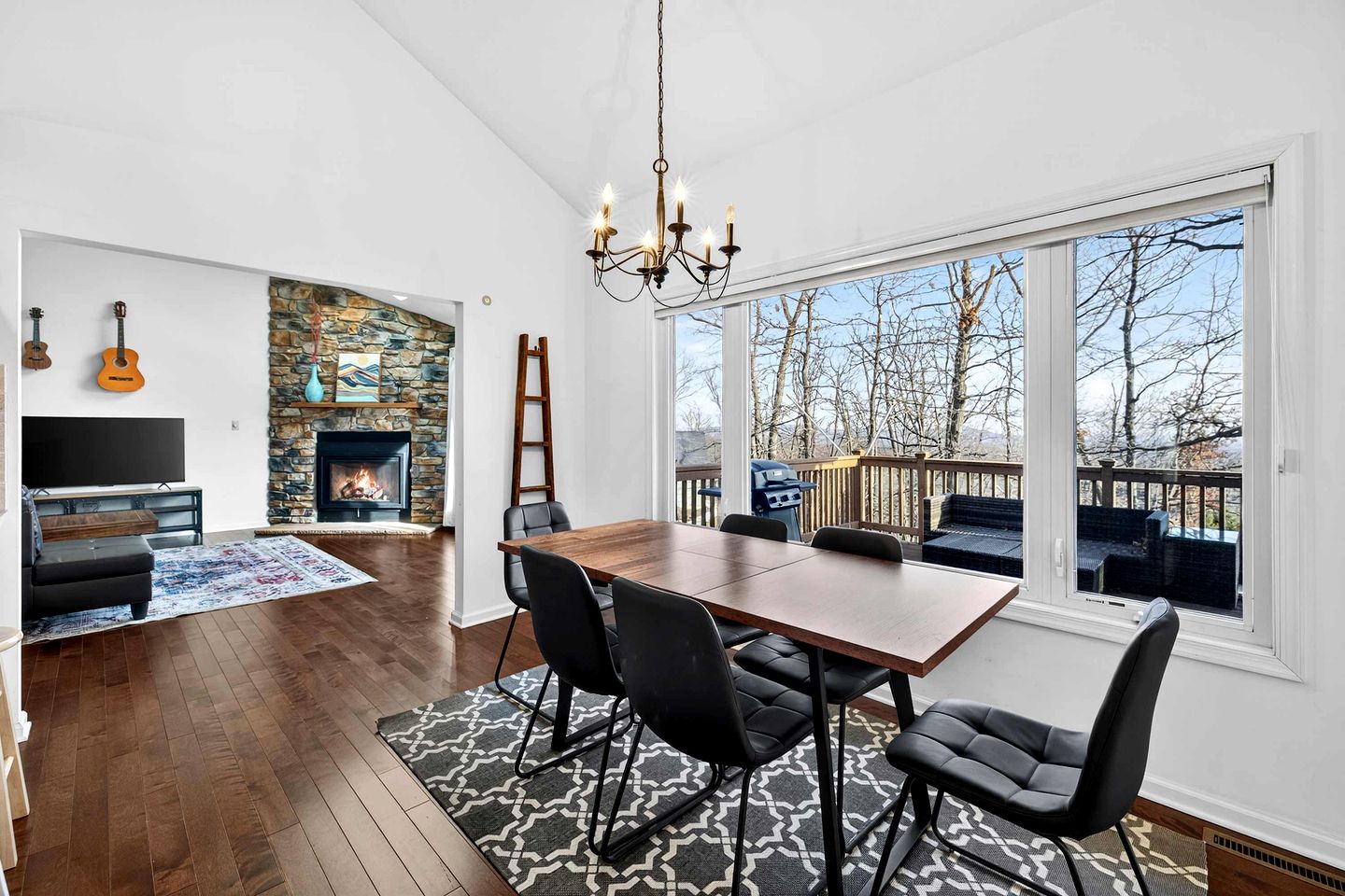 Stunning Hedgesville Mountain Home with Fire Pit & Screened Porch Near Hedgesville, WV