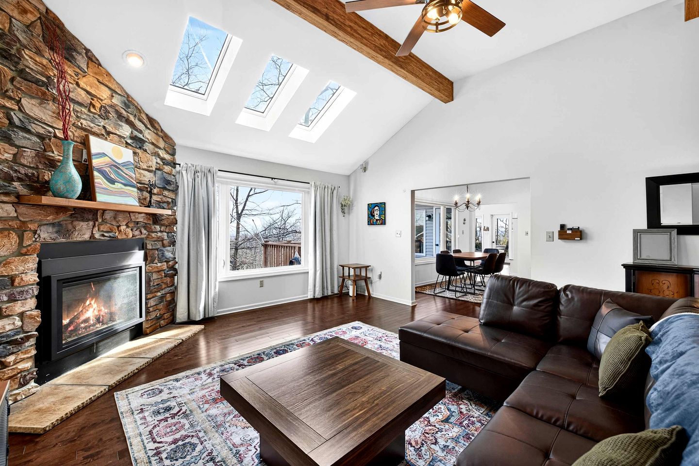 Stunning Hedgesville Mountain Home with Fire Pit & Screened Porch Near Hedgesville, WV