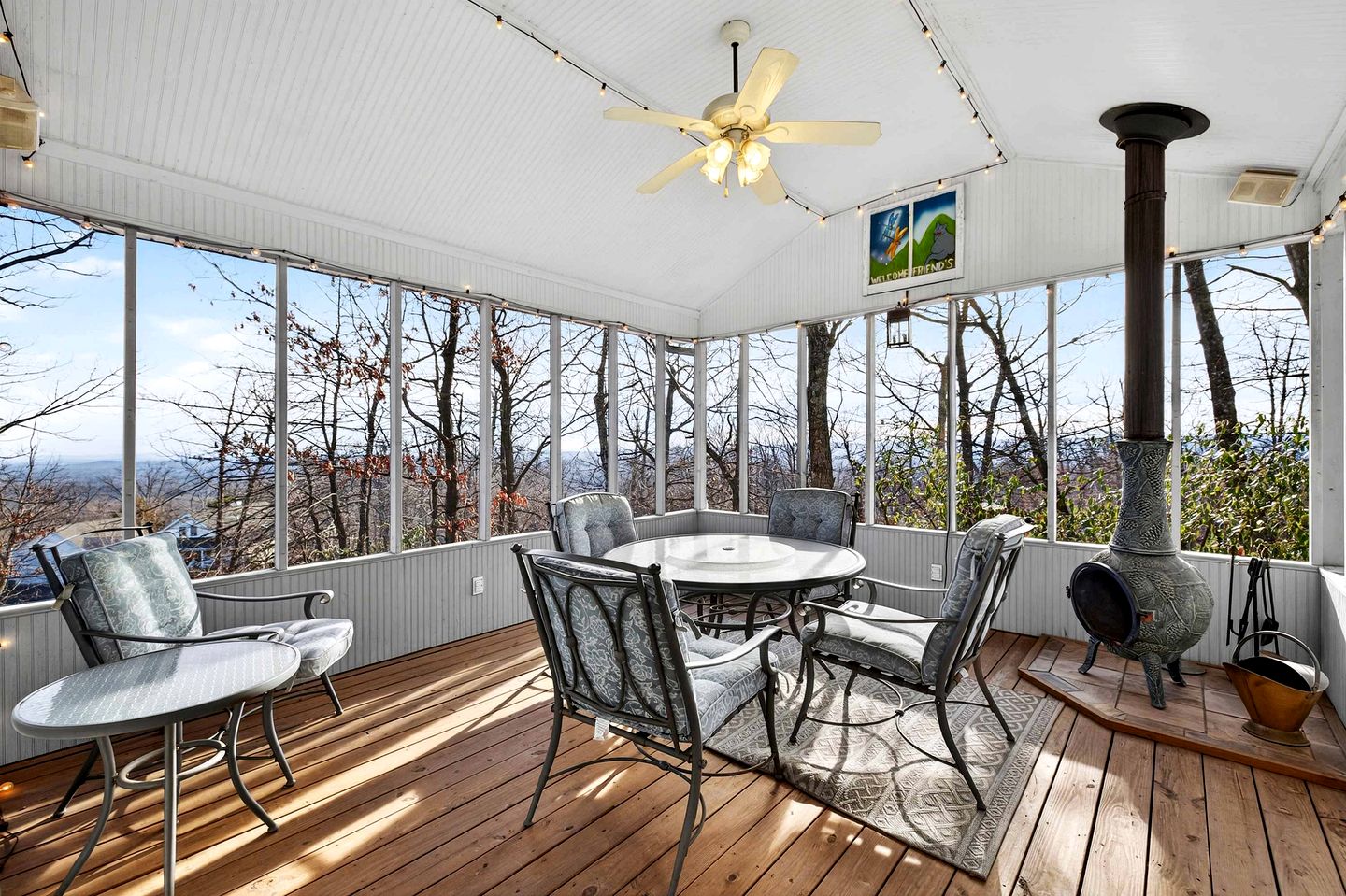 Stunning Hedgesville Mountain Home with Fire Pit & Screened Porch Near Hedgesville, WV