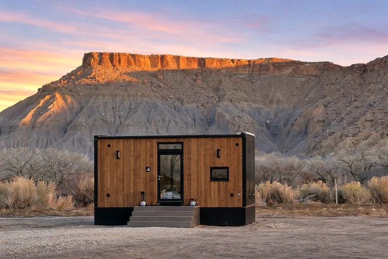 Scandinavian-Inspired Desert Retreat with Mirrored Views | Near Torrey, Utah