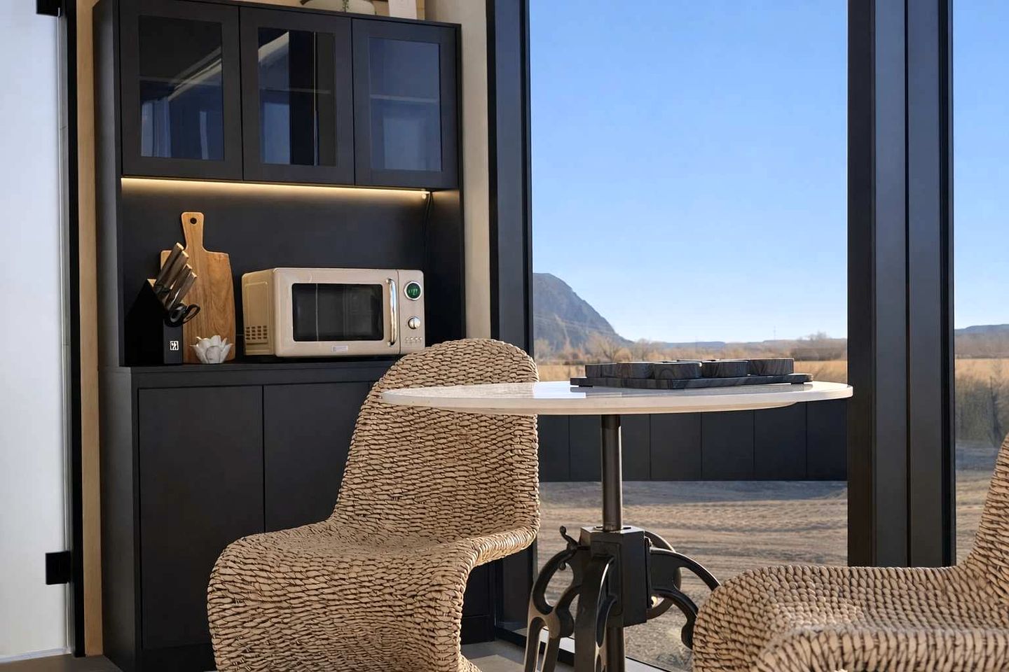 Scandinavian-Inspired Desert Retreat with Mirrored Views | Near Torrey, Utah