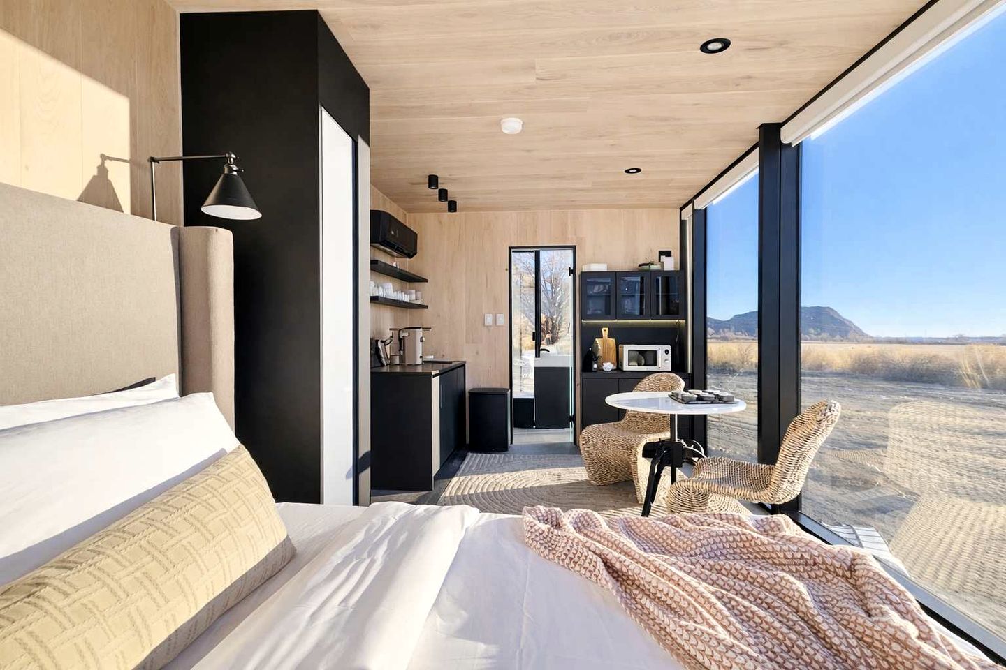 Scandinavian-Inspired Desert Retreat with Mirrored Views | Near Torrey, Utah