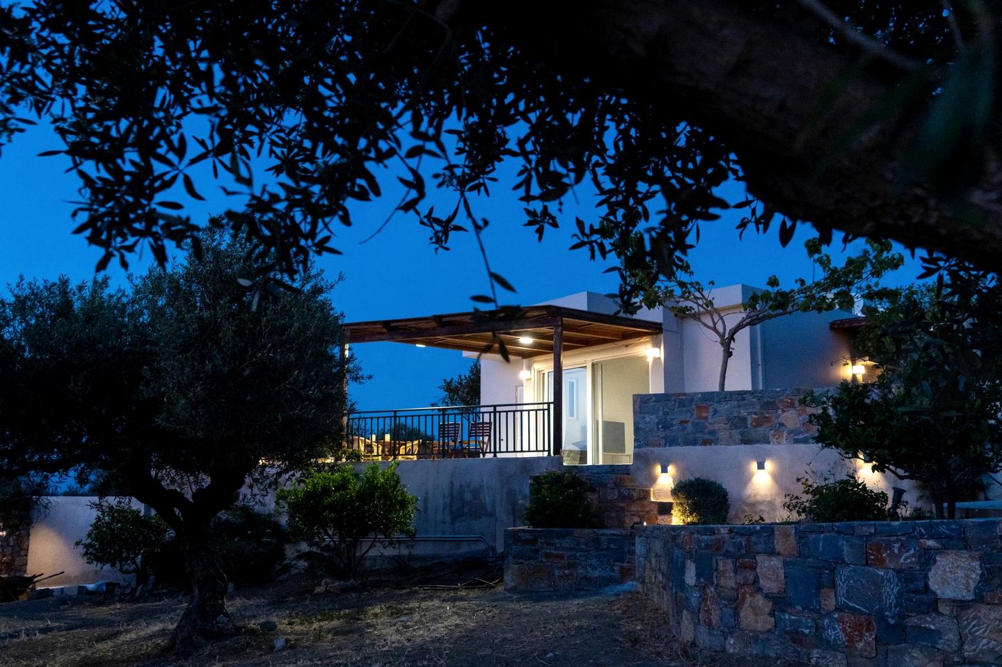 Charming Seaside Villa with Panoramic Sea Views near Beaches in Hersonissos, Crete