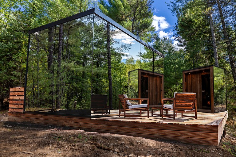 Gorgeous Scandinavian Mirror Glass Cabin in the Adirondacks for an Unforgettable Getaway in Jay, New York
