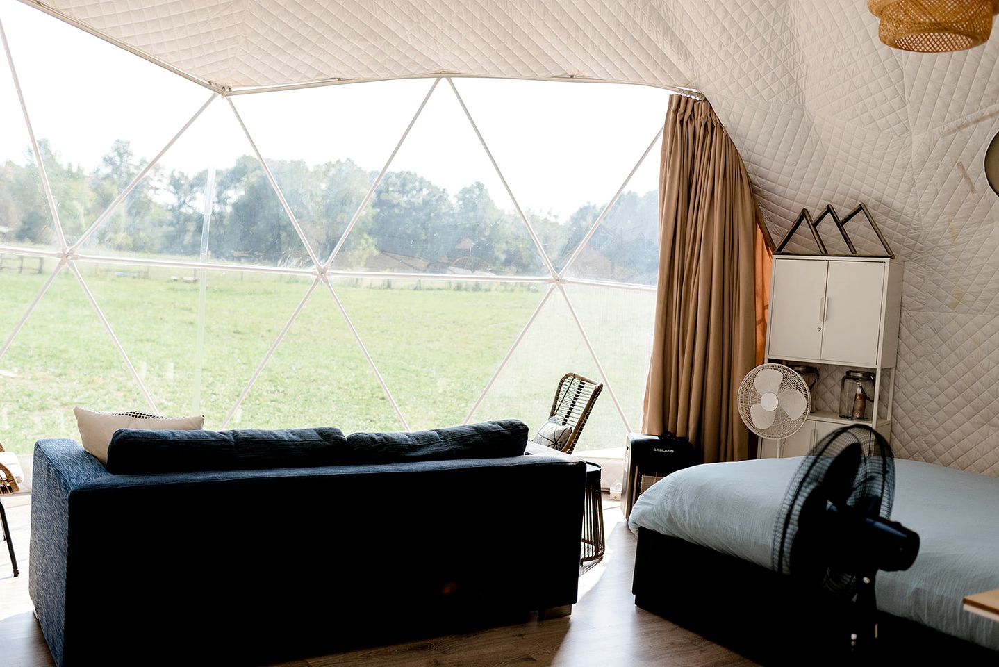 Unique Off-Grid Dome Escape with Hot Tub & Forest Views in Ontario, Canada