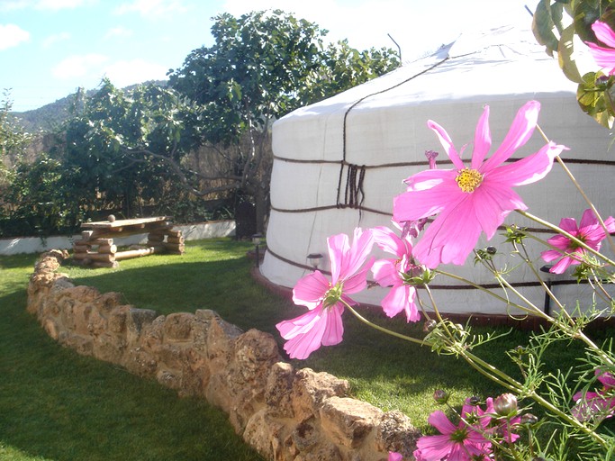 Yurts (Granada, Andalusia, Spain)