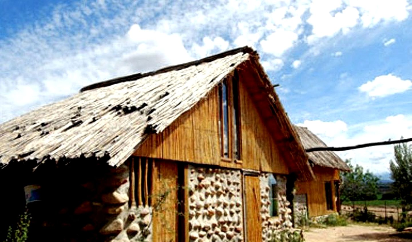 Original Ostrich Egg Embellished Cabin in Klein Karoo, South Africa