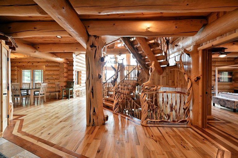 Log Cabins (United States of America, Hayward, Wisconsin)