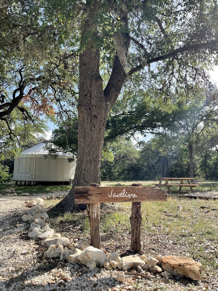 Lavish Texas Yurt in Historic Gruene, Perfect for a Romantic Escape