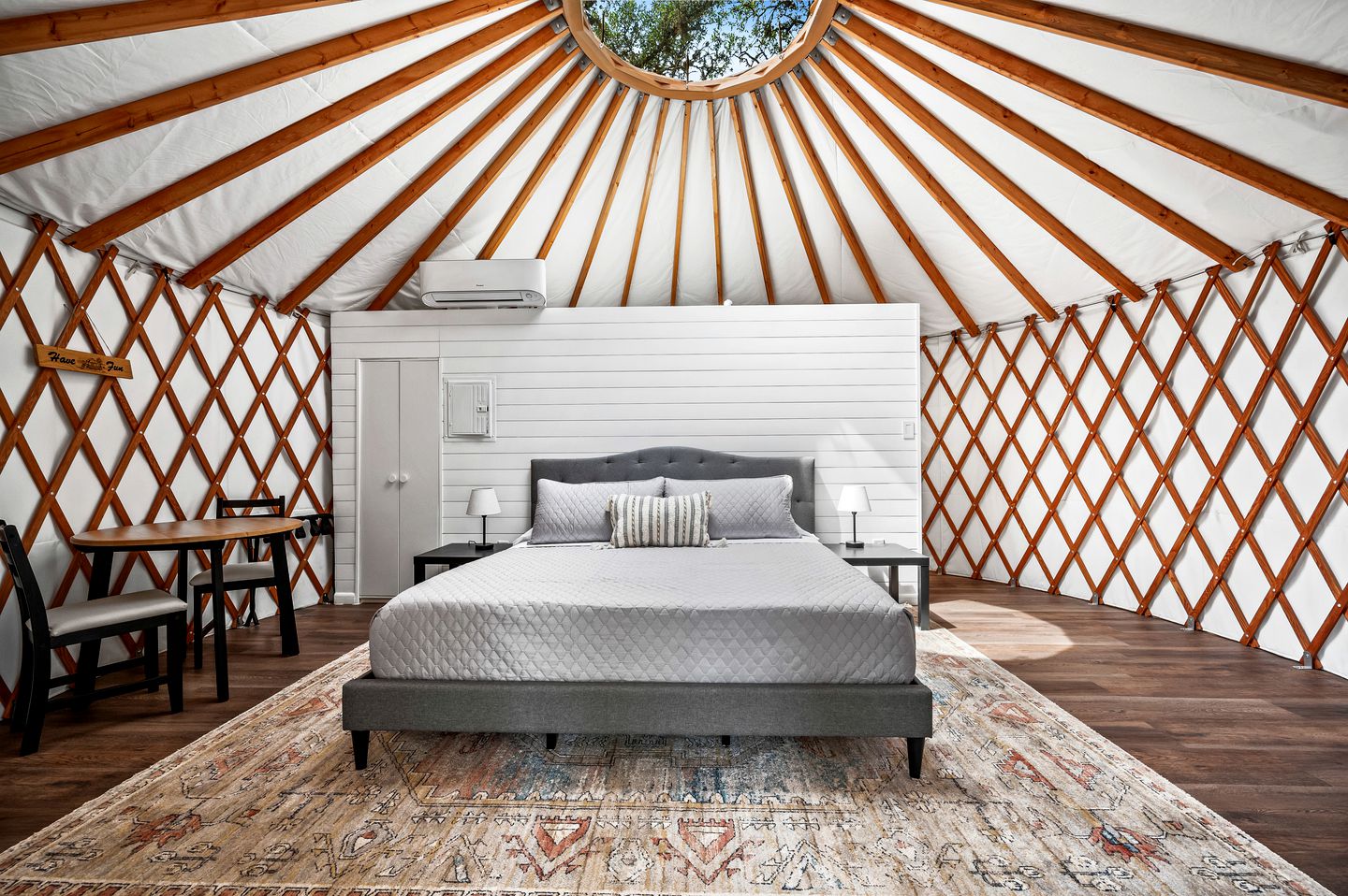 Lavish Texas Yurt in Historic Gruene, Perfect for a Romantic Escape