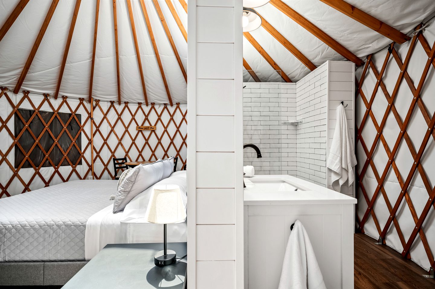 Lavish Texas Yurt in Historic Gruene, Perfect for a Romantic Escape