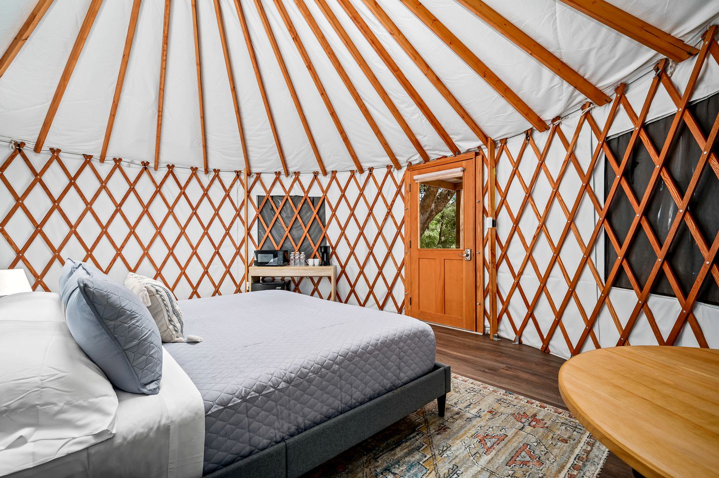 Romantic Glamping Yurt near Canyon Lake, Perfect for an Escape from San Antonio, Texas