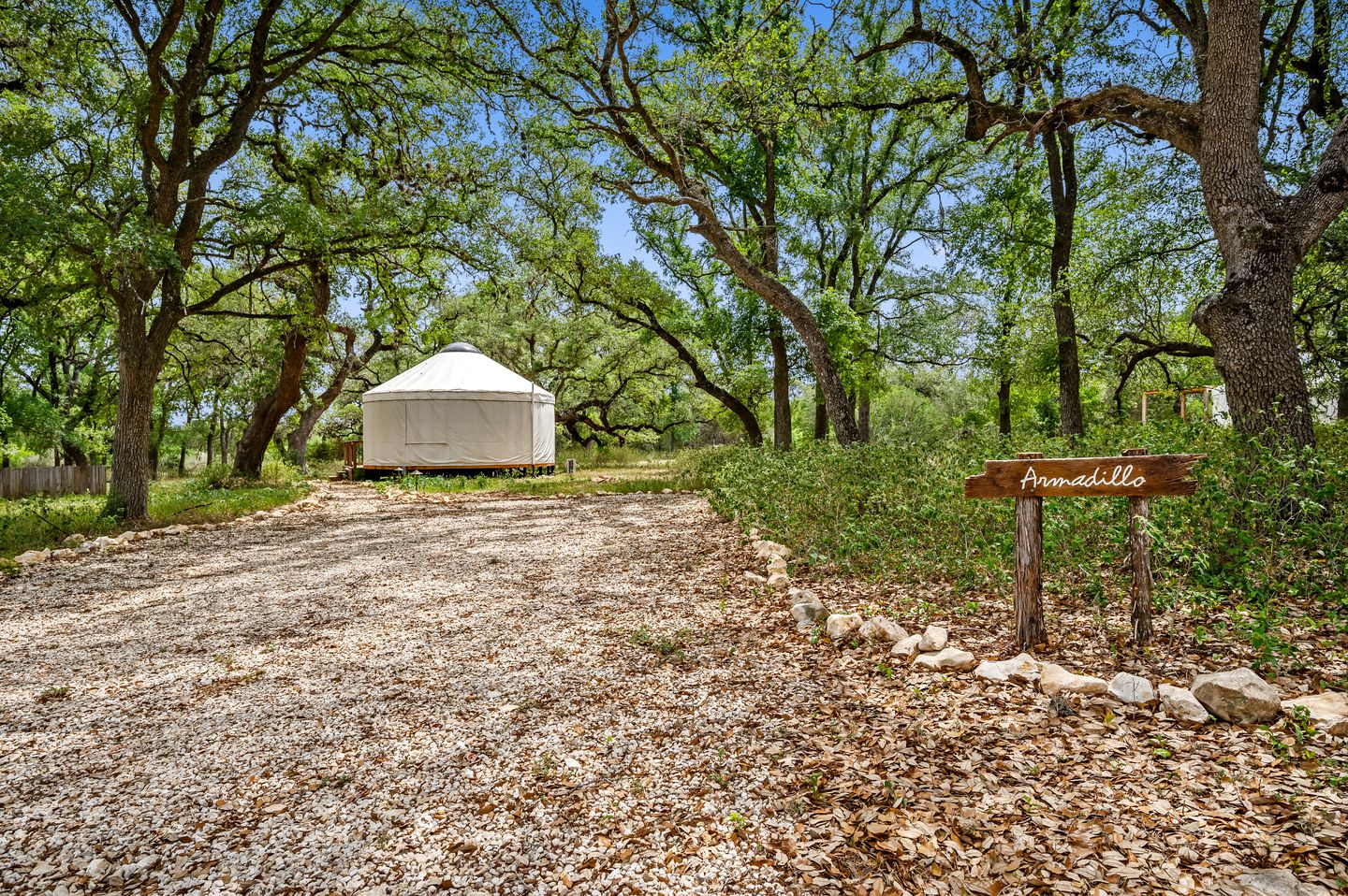 Romantic Glamping Yurt near Canyon Lake, Perfect for an Escape from San Antonio, Texas