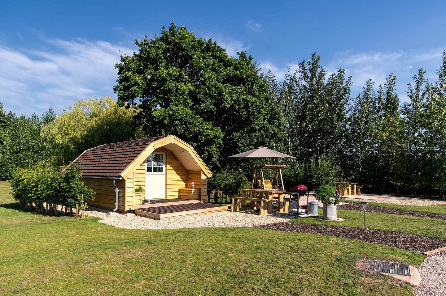 Relaxing Rural Pod Stay with Fire Pit Evenings Under the Sky in England, United Kingdom