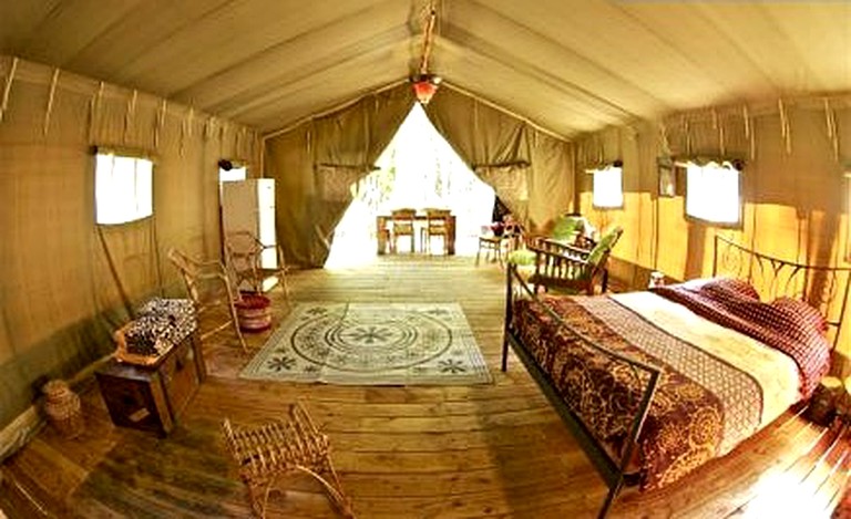 Safari Tents (Le Poet Celard, Auvergne-Rhône-Alpes, France)