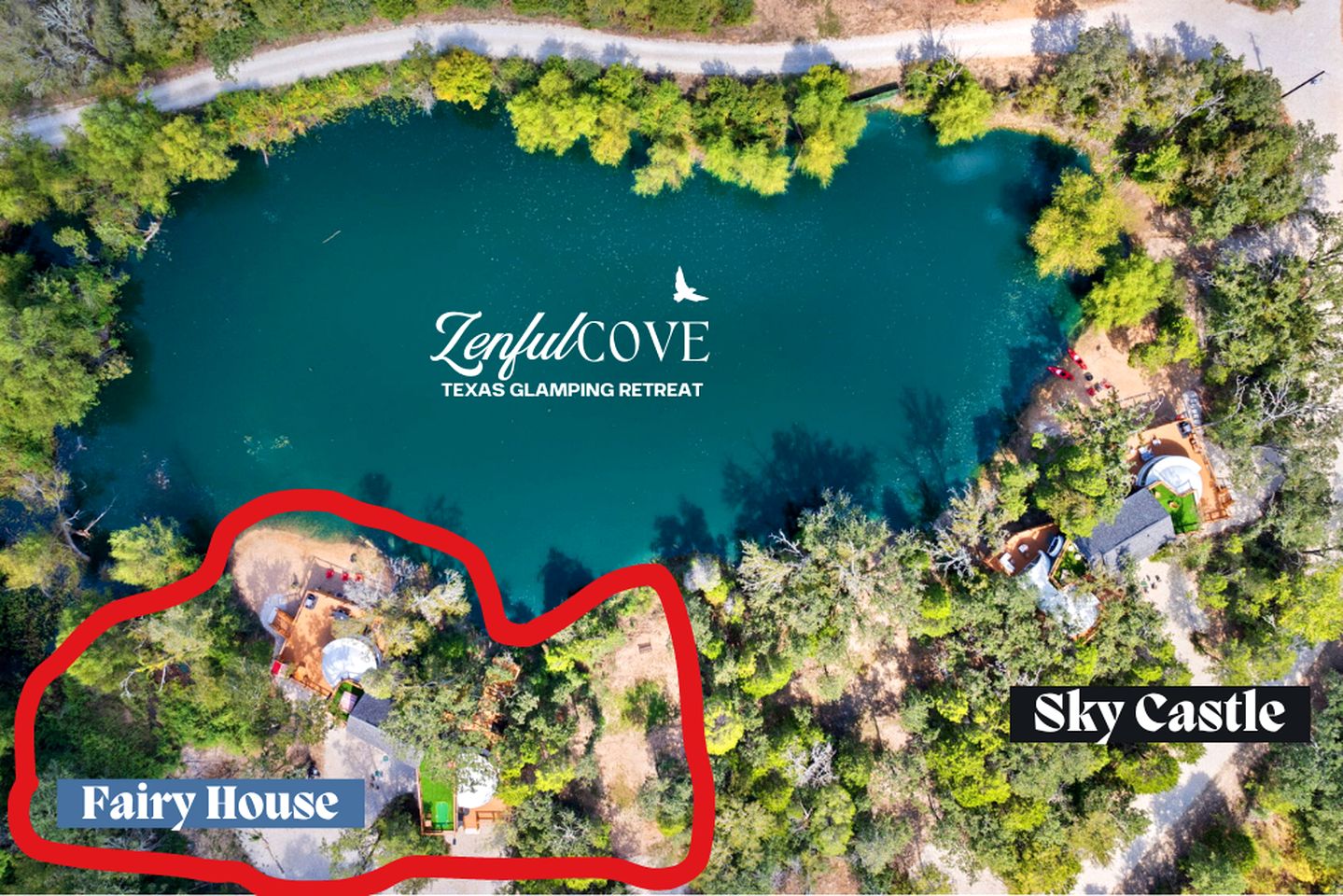 Outstanding Luxurious Dome with Mini Golf, Outdoor Bath, Sauna and Lake Views in Elgin, Texas