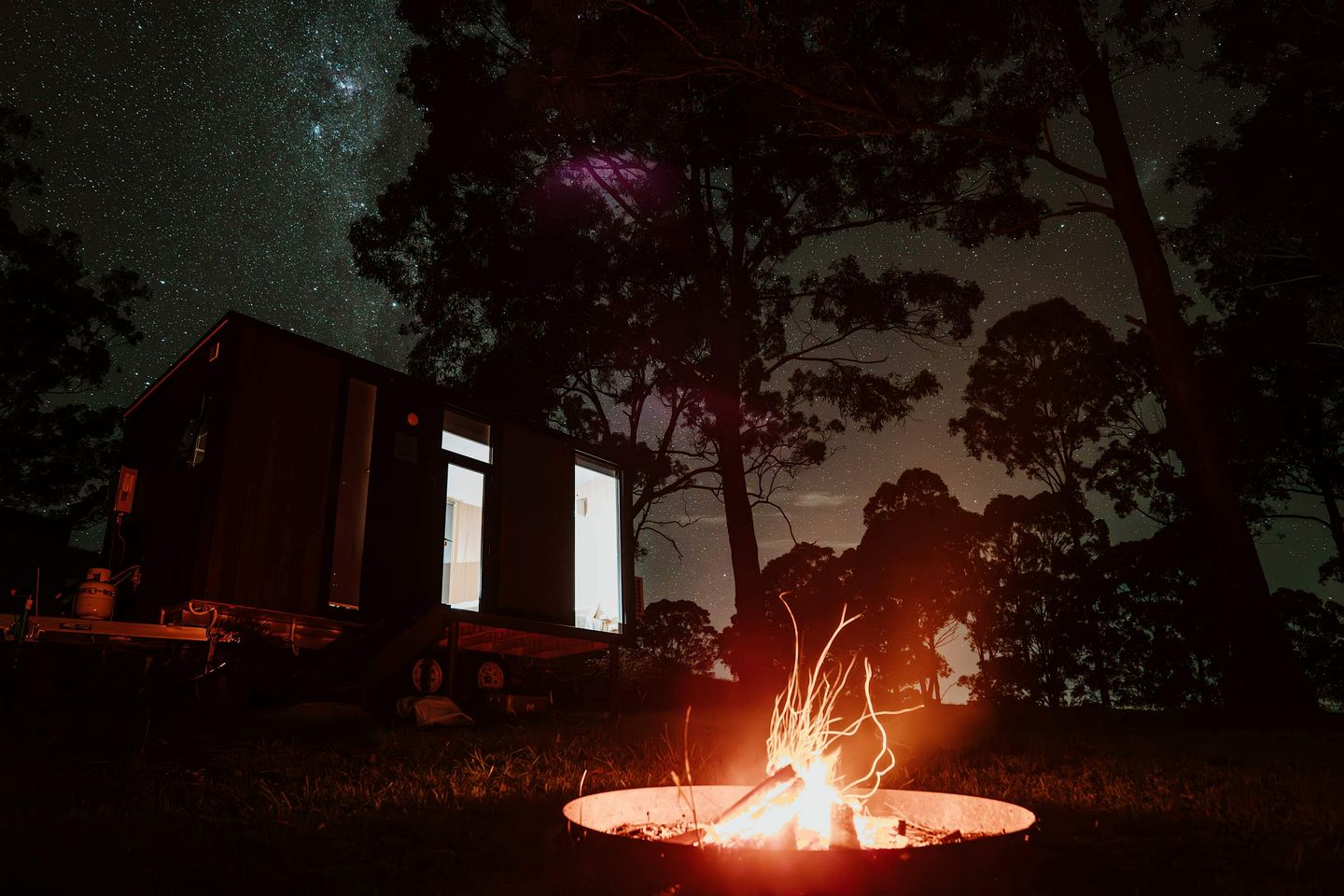 Outstanding Tiny House with Fire Pit in Possum Brush, New South Wales