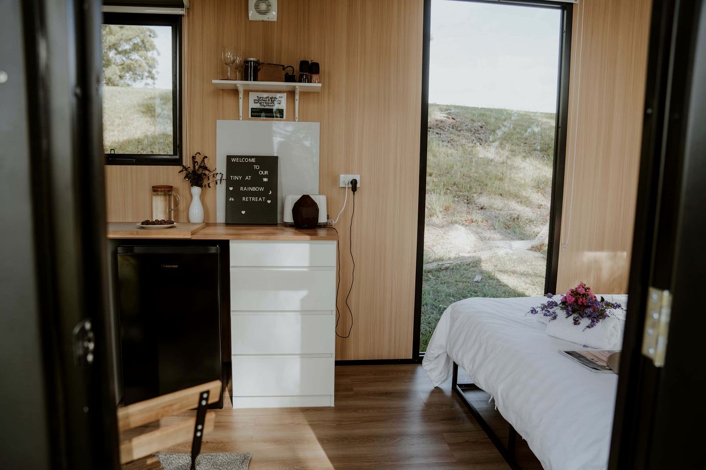 Outstanding Tiny House with Fire Pit in Possum Brush, New South Wales