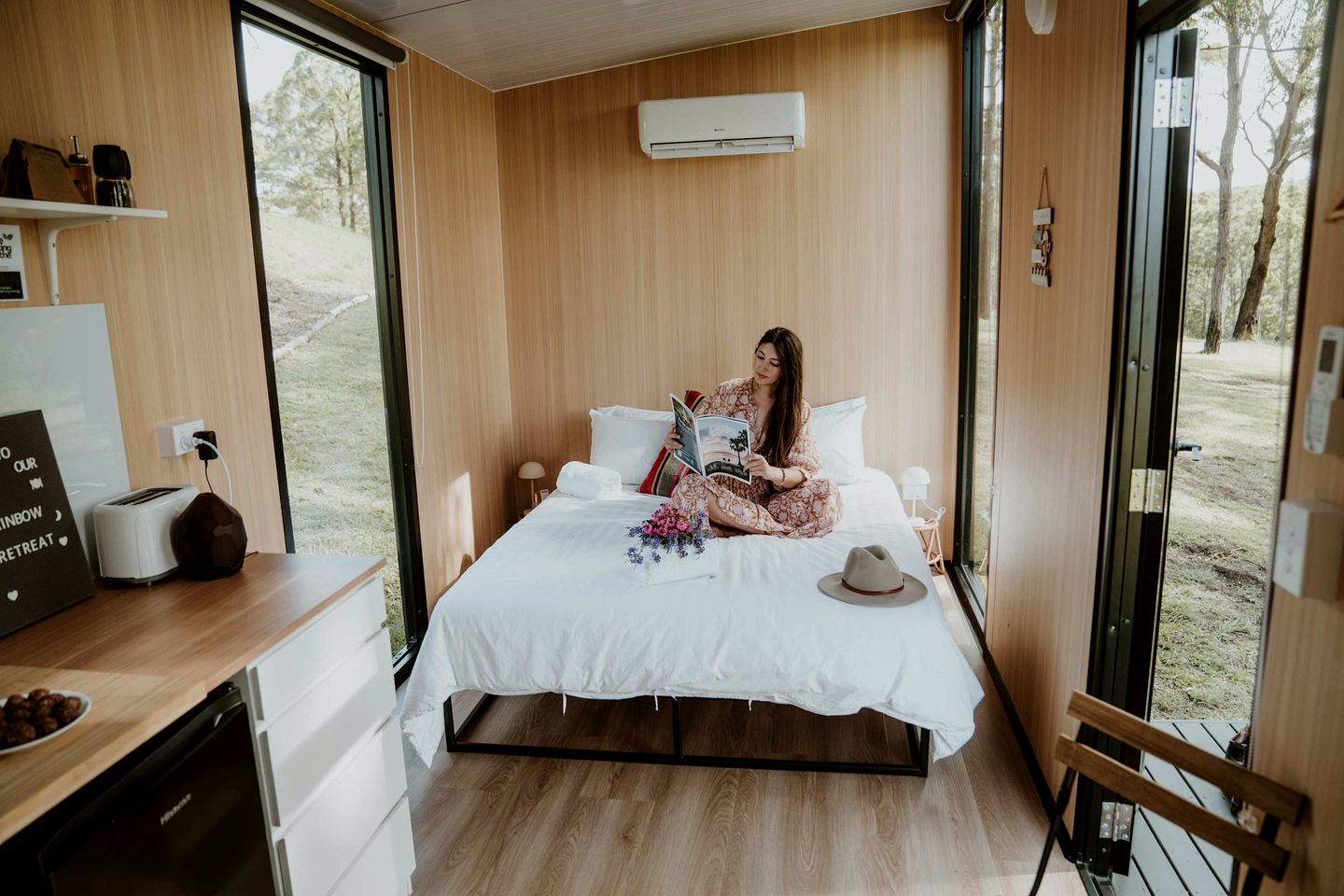 Outstanding Tiny House with Fire Pit in Possum Brush, New South Wales