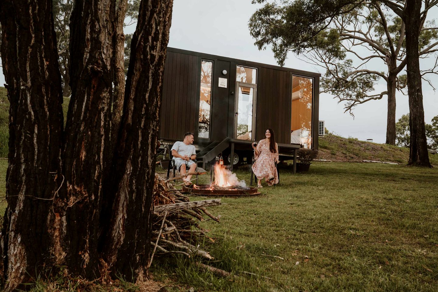 Outstanding Tiny House with Fire Pit in Possum Brush, New South Wales