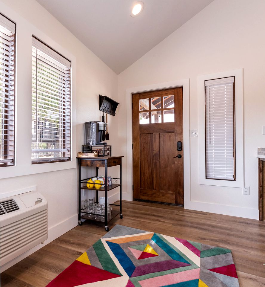 Colorful, Wheelchair Accessible Cabin for Two in Waco, Texas