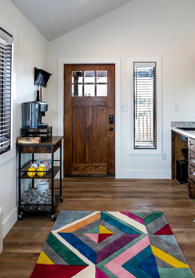 Colorful, Wheelchair Accessible Cabin for Two in Waco, Texas