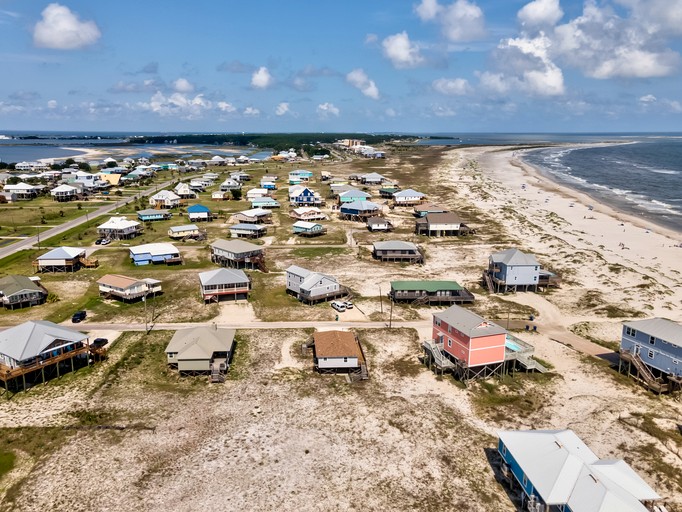 Beach Houses (United States of America, Dauphin Island, Alabama)