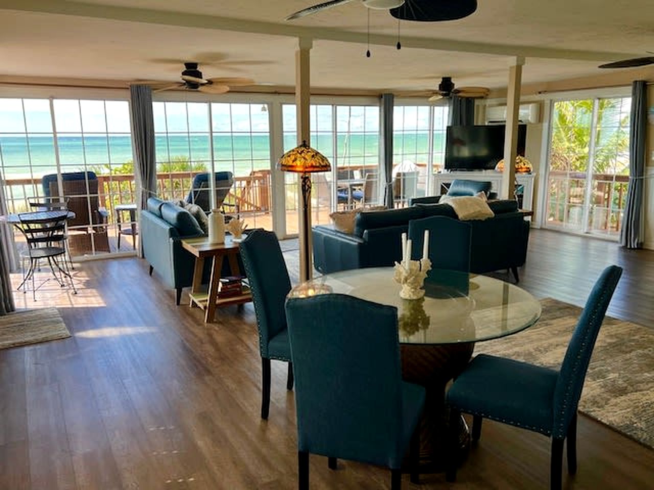 Secluded Beachfront Vacation Home with Private Boardwalk on Little Gasparilla Island near Boca Grande, Florida