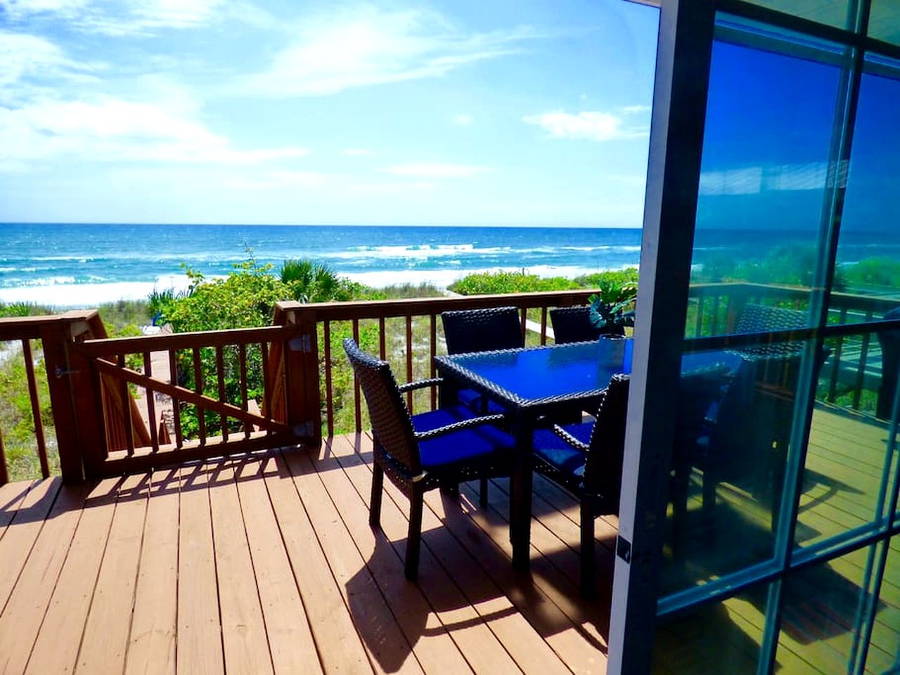 Secluded Beachfront Vacation Home with Private Boardwalk on Little Gasparilla Island near Boca Grande, Florida