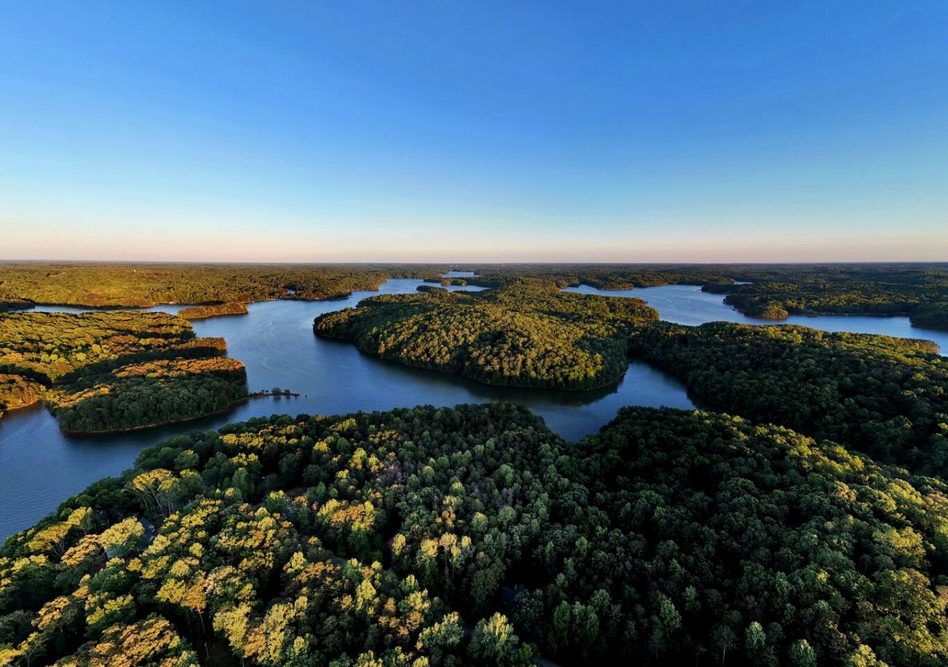 Stylish Lakehouse with Black-and-White Modern Design near Lake Hartwell, Clemson SC