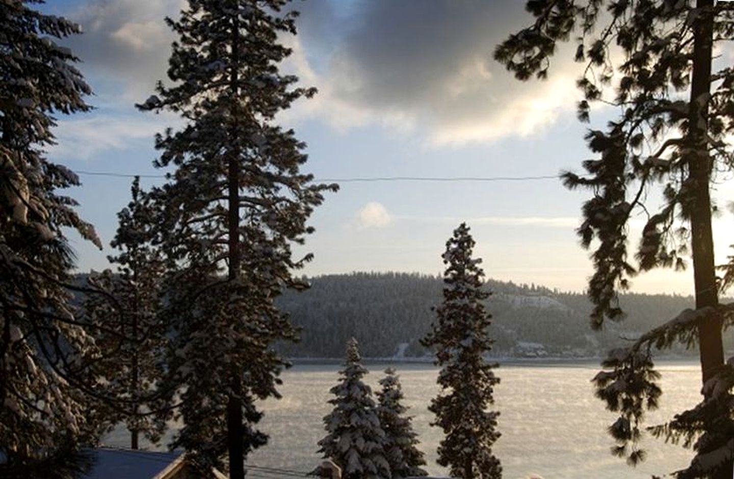 Cozy Lake View Woodland Cabin Rental in Coeur d'Alene, Idaho
