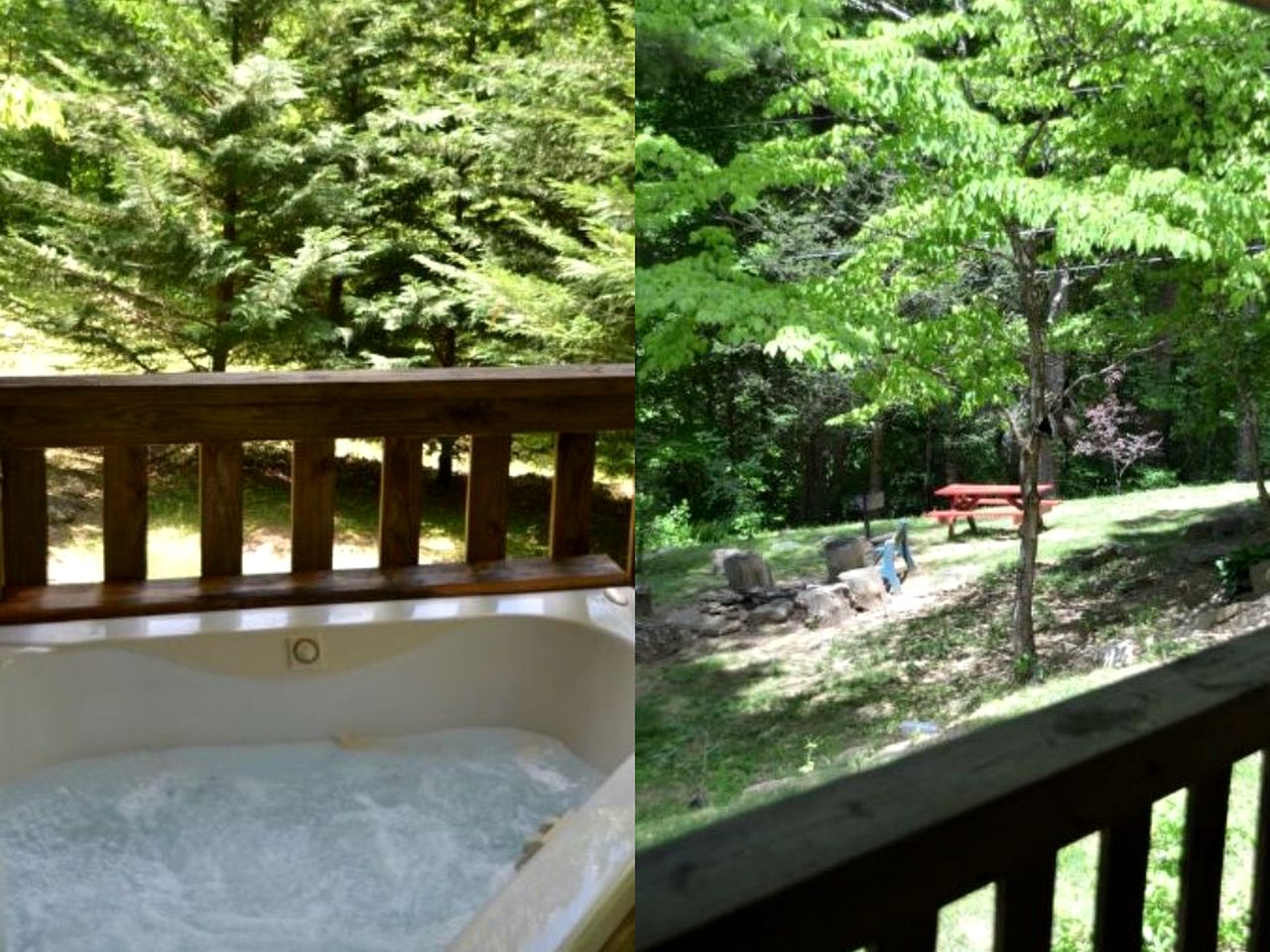 Lovely Rustic Cabin Secluded in the Woods near Maggie Valley, North Carolina