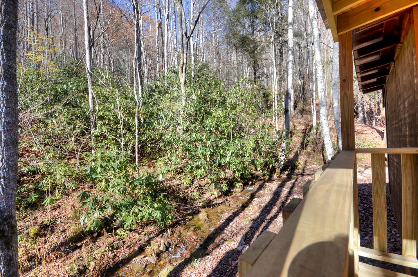 Log Cabin Getaway in the Mountains for Two near Maggie Valley, North Carolina