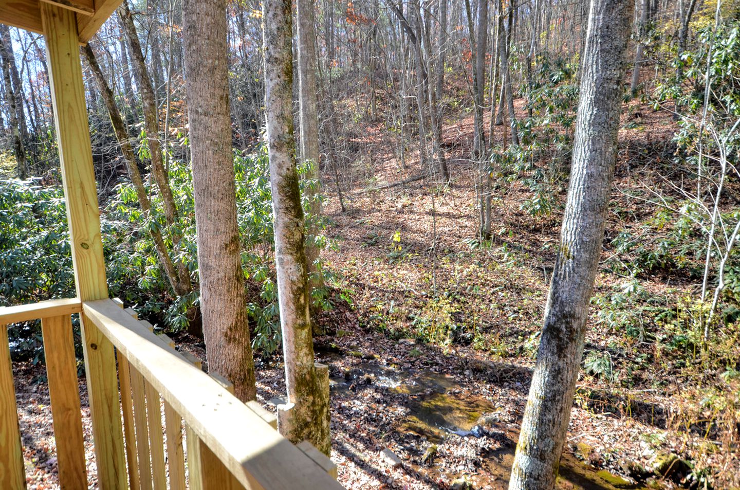 Log Cabin Getaway in the Mountains for Two near Maggie Valley, North Carolina