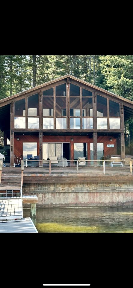 All-Season Lakefront Retreat with Private Dock in McCall, Idaho
