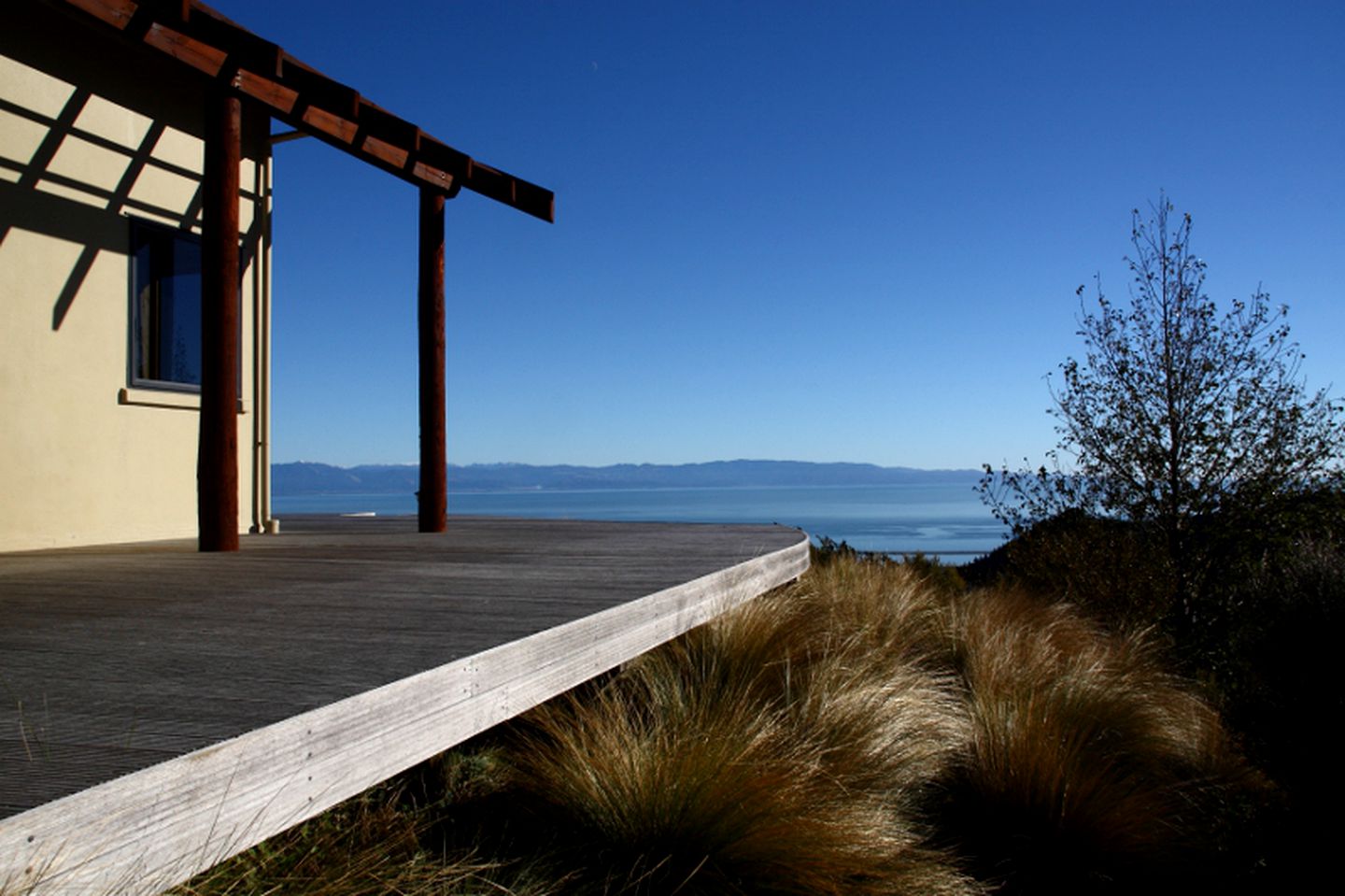 Lodge Suite with Deck Overlooking the Beautiful Tasman Bay in New Zealand