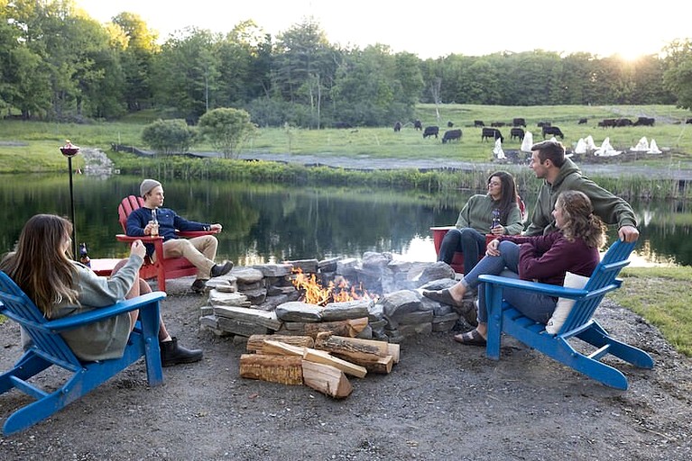 Fabulous Vermont Glamping Getaway on a Farm | Safari Tents (Springfield, Vermont, United States of America)