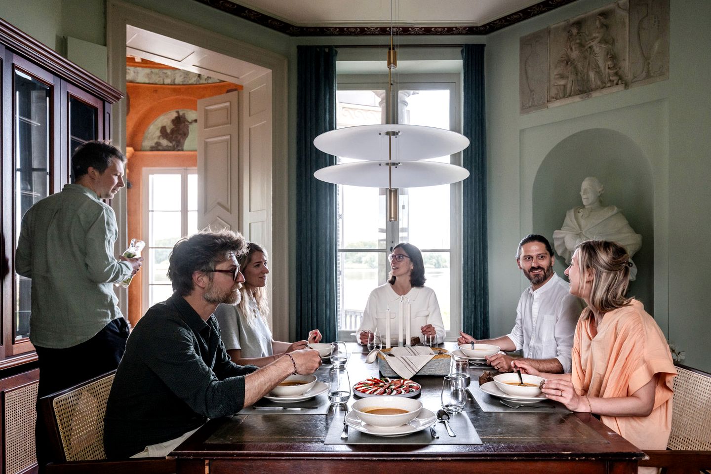 Enchanting Heritage Lodge in Historic Dome Pavilion on the Scheldt River near Bornem, Antwerp