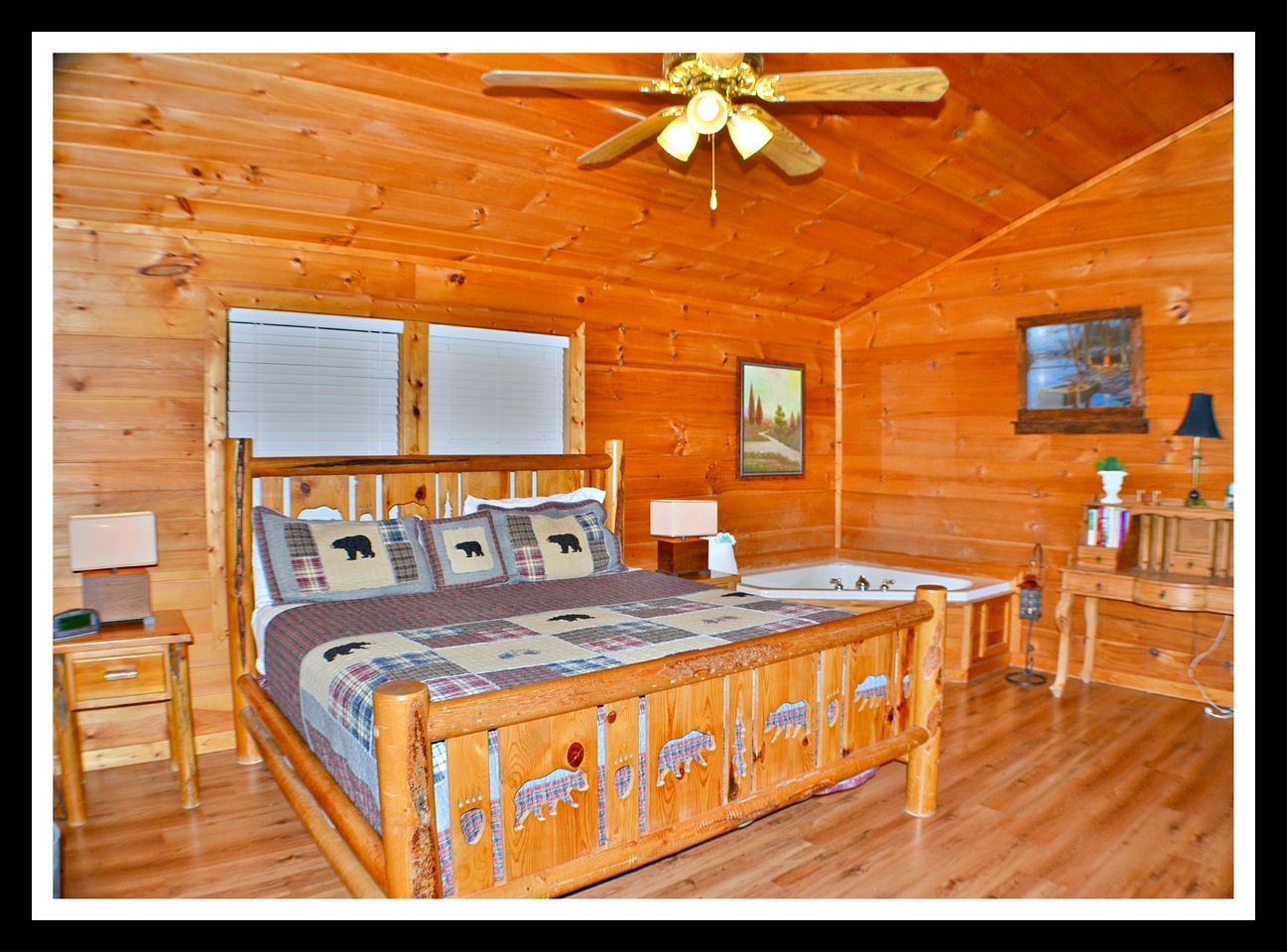 Romantic Cabin Retreat with a Hot Tub near Sevierville, Tennessee