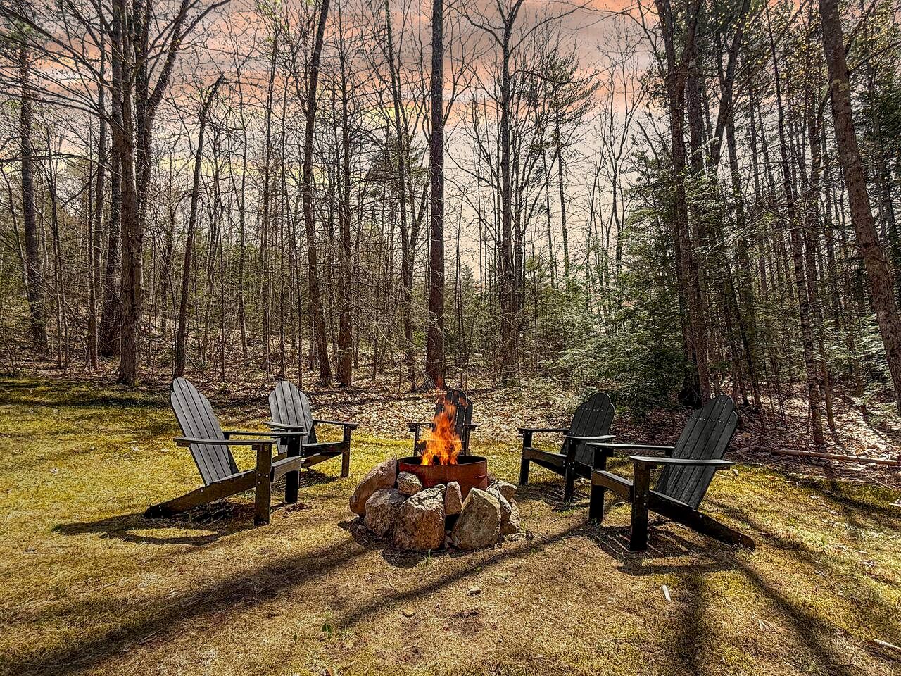 Peaceful Four Bedroom Cabin Retreat in North Conway New Hampshire Near Cranmore Mountain