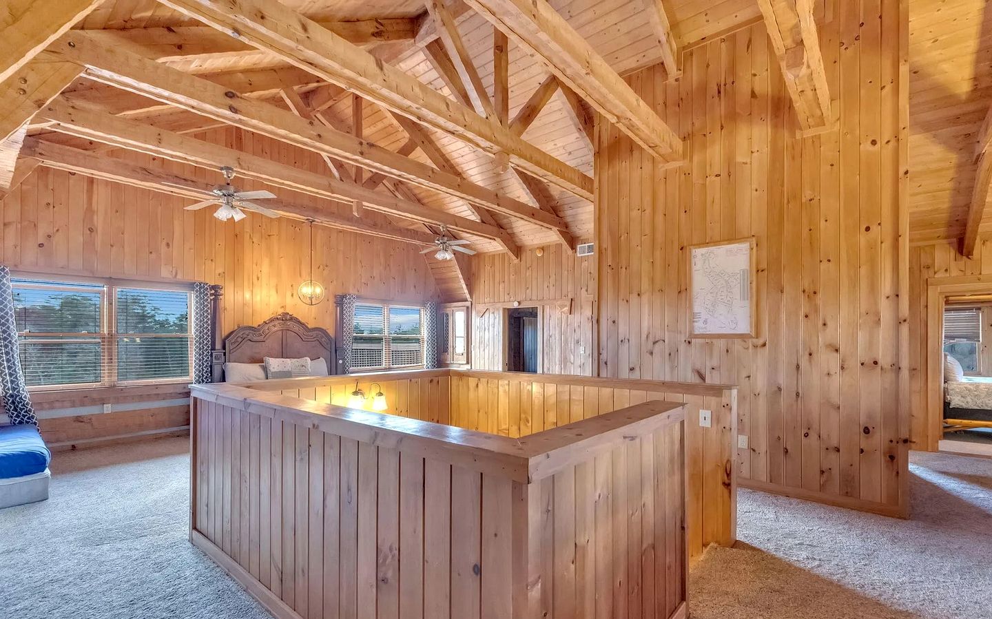 Spacious Luxury Log Cabin with Game Room & Panoramic Mountain Views near Pigeon Forge, Tennessee