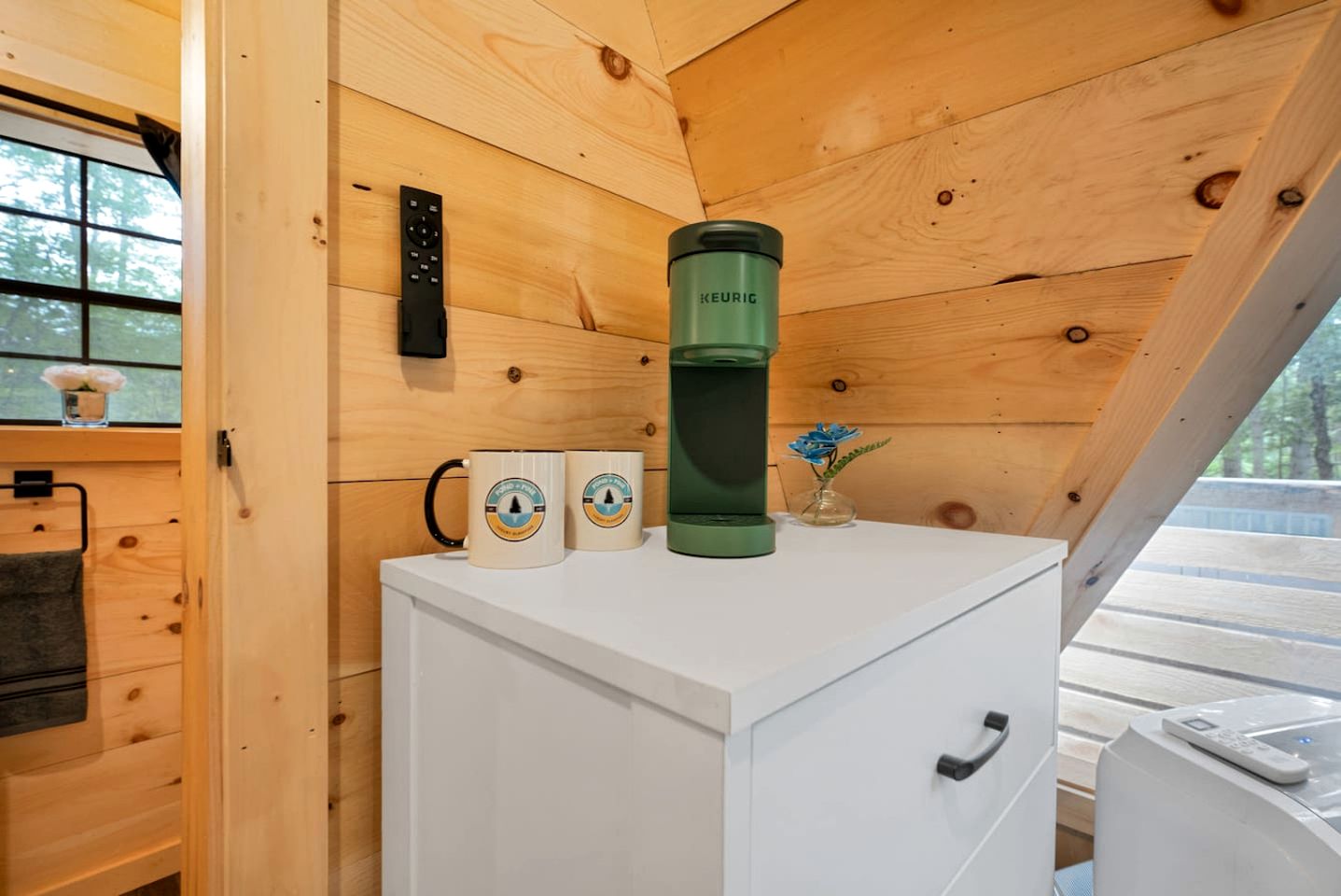 Cozy Romantic A-Frame Escape with Hot Tub in Oxford, Maine