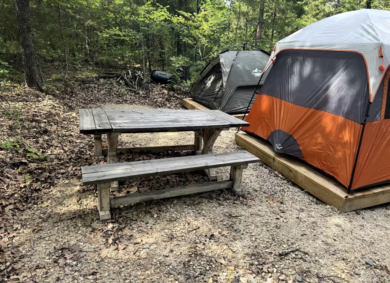 Peaceful Camping Tent Retreat with Fire Pit & Starry Skies near Honey Grove, TX